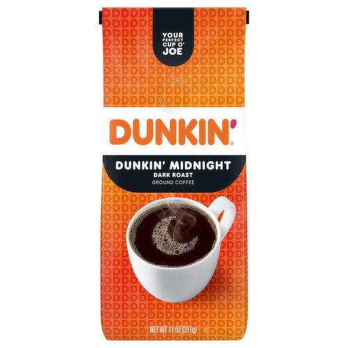 Dunkin' Ground Dark Roast Dunkin' Midnight Coffee