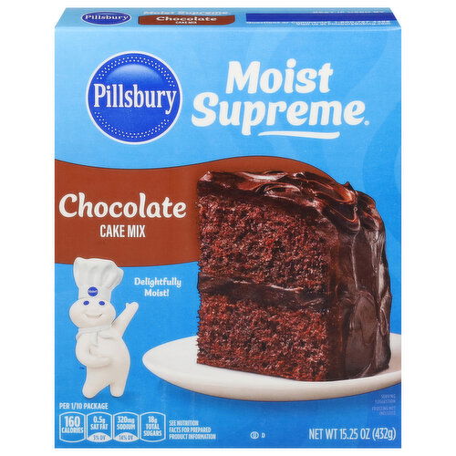 Pillsbury Moist Supreme Cake Mix, Chocolate