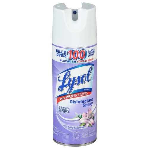 Lysol Disinfectant Spray, Early Morning Breeze Scent