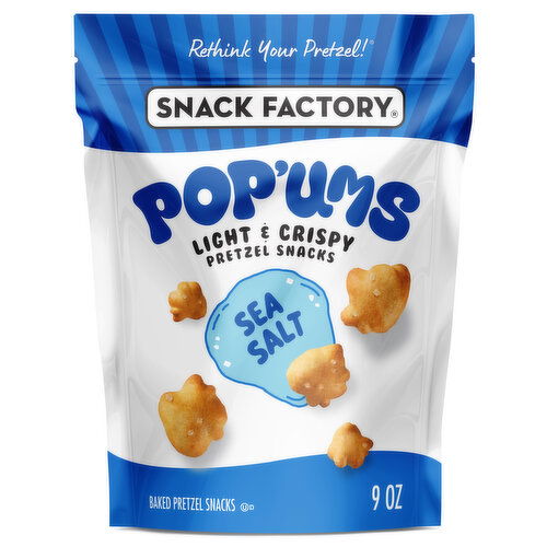 Snack Factory® Pop'ums Sea Salt Pretzel Snacks