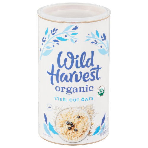 Wild Harvest Oats, Steel Cut, Organic