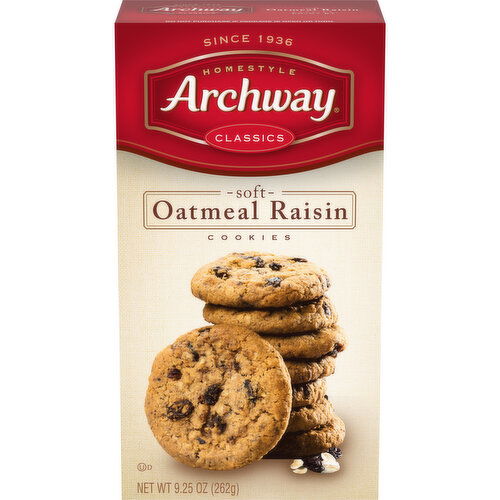 Archway® Classics Classic Soft Oatmeal Raisin Cookies