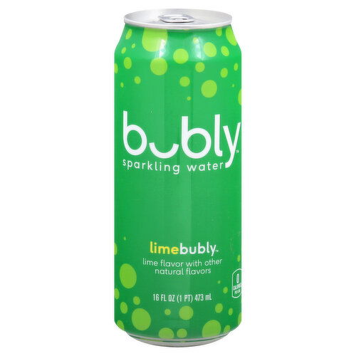 bubly Sparkling Water, Lime