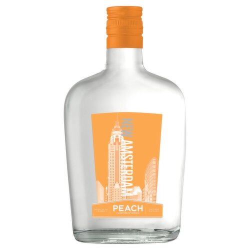 New Amsterdam Peach Flavored Vodka 375ml   