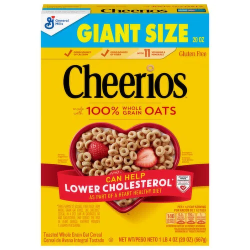 Cheerios Cereal, Giant Size