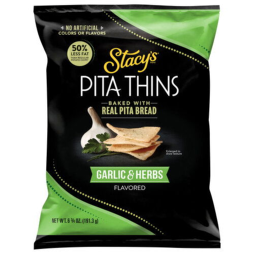Stacy's Garlic & Herbs Flavored Pita Thins