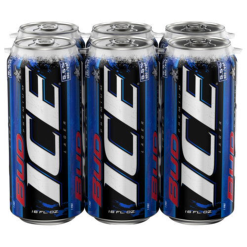 Bud Ice Beer, Lager, Premium