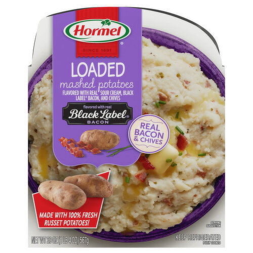 Hormel Loaded Real Bacon & Chives Mashed Potatoes