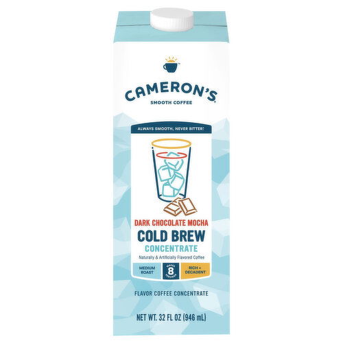 Cameron's Cold Brew Medium Roast Dark Chocolate Mocha Coffee Concentrate