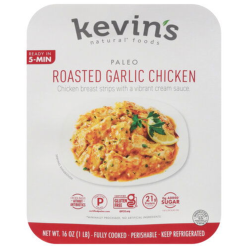 Kevin's Natural Foods Garlic Chicken, Paleo, Roasted