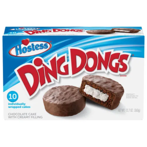 Hostess Ding Dongs Cake