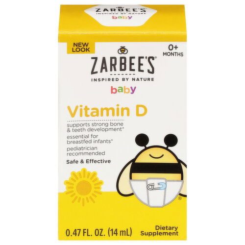 Zarbee's Vitamin D, Baby