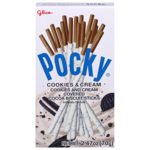 Pocky Biscuit Sticks, Cookie & Cream