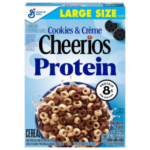 Cheerios Protein Gluten Free Cookies & Creme Cereal Large Size