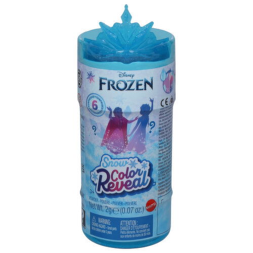 Mattel Disney Frozen Snow Color Reveal Powder, 3+