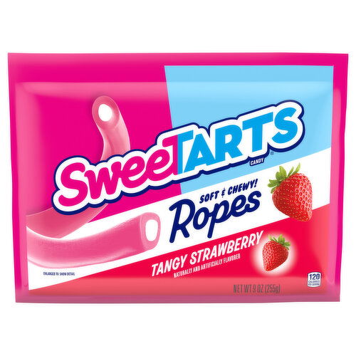 Sweetarts Candy, Ropes, Tangy Strawberry