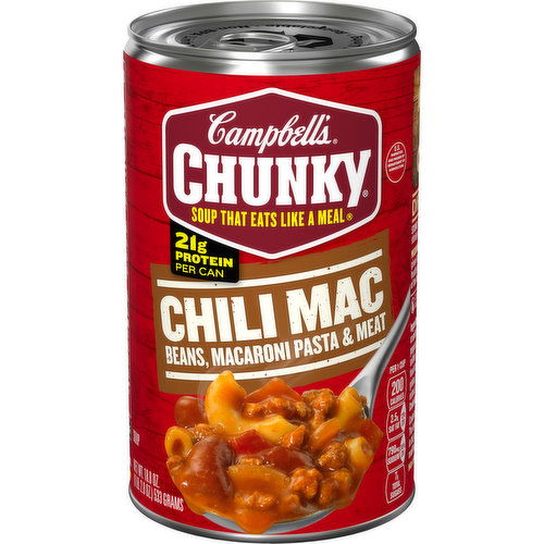 Campbell's® Chunky® Chunky® Soup, Chili Mac