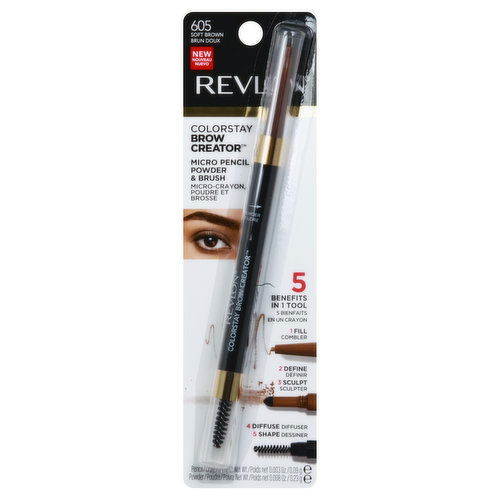 Revlon Brow Creator, Colorstay, Soft Brown 605