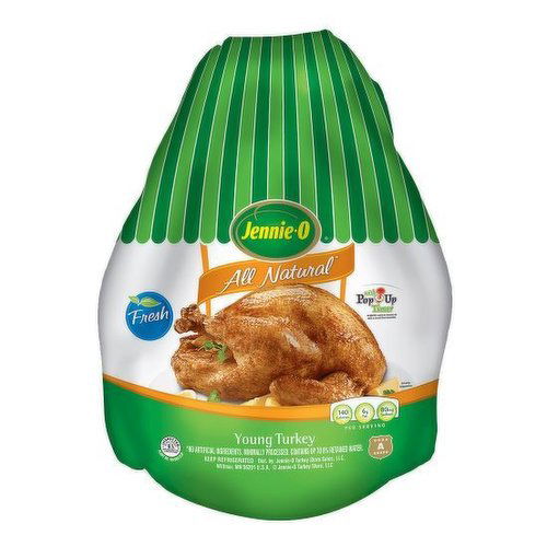 Jennie-O Natural Fresh Turkey Tom 16-24 lbs