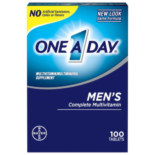 One A Day Complete Multivitamin, Men's, Tablets