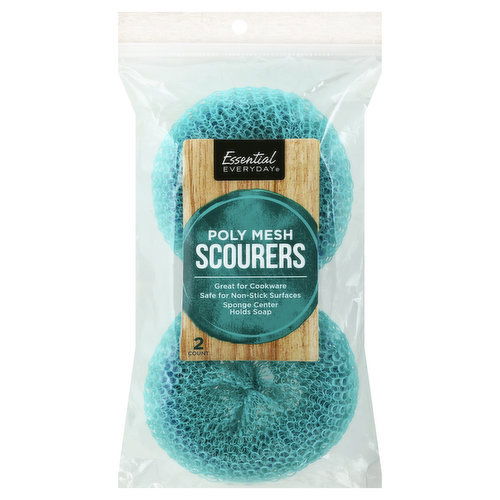 Essential Everyday Scourers, Poly Mesh