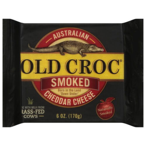 Old Croc Cheese, Cheddar, Smoked