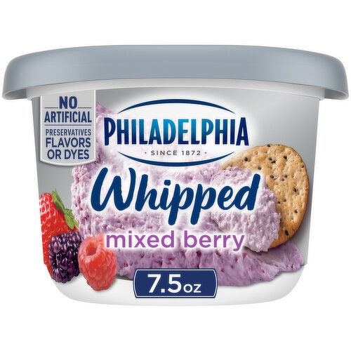 Philadelphia Mixed Berry Whipped Cream Cheese Spread