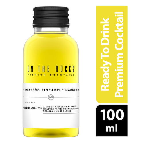 On The Rocks Tres Generaciones Jalapeño Pineapple Margarita