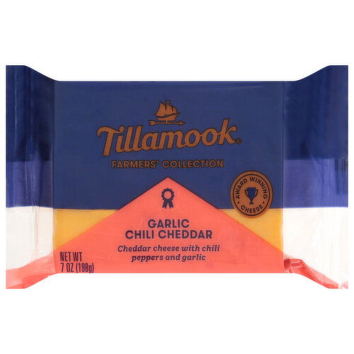Tillamook Garlic Chili Cheddar Cheese