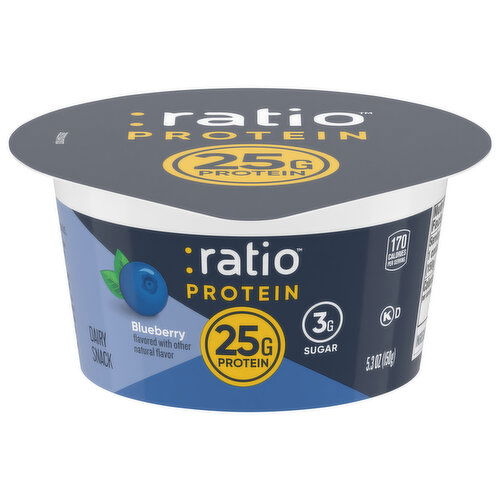 Ratio Protein Dairy Snack, Blueberry