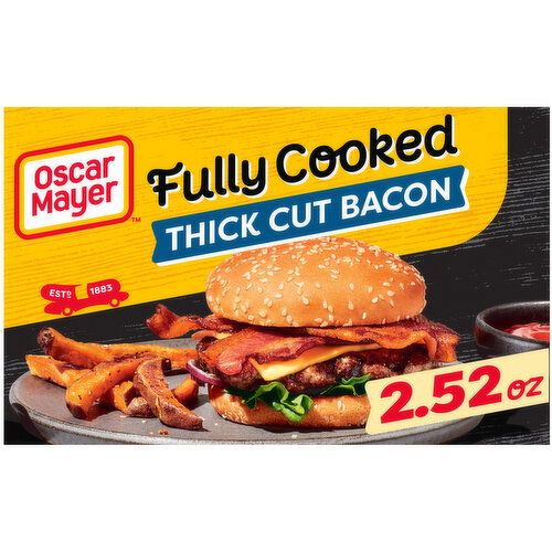 Oscar Mayer Fully Cooked Thick Cut Bacon