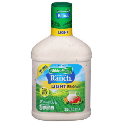 Hidden Valley Light Ranch Topping & Dressing