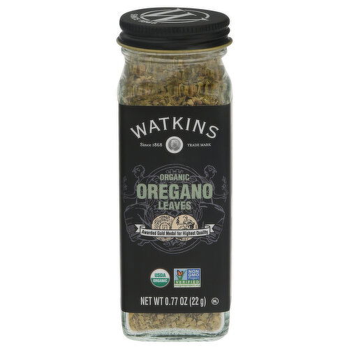 Watkins Oregano Leaves, Organic