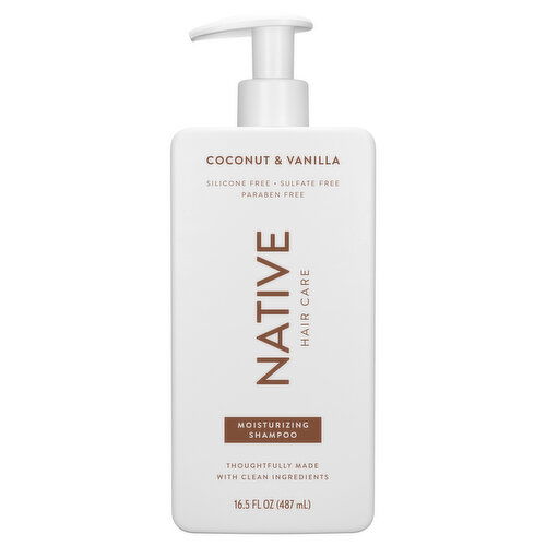 Native Shampoo, Moisturizing, Coconut & Vanilla
