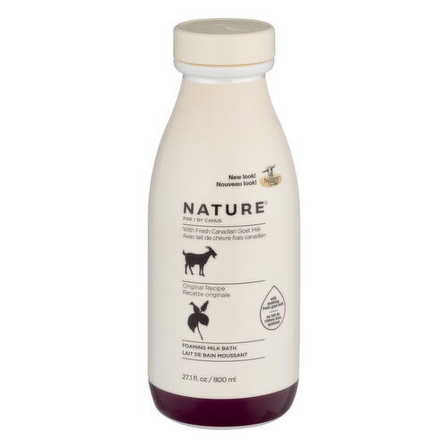 Nature Foaming Milk Bath, Original Recipe