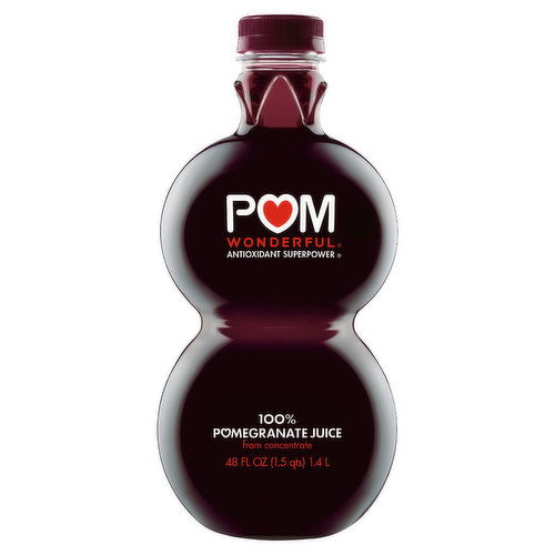 POM Wonderful Antioxidant Superpower 100% Pomegranate Juice