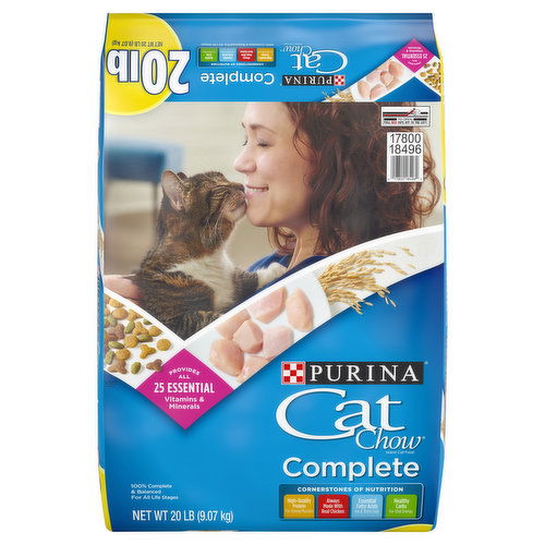 Cat Chow Cat Food, Complete