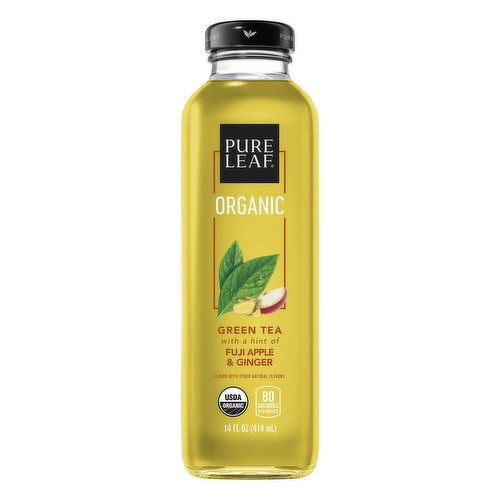 Pure Leaf Green Tea, Organic, Fuji Apple & Ginger