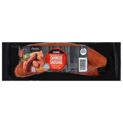 Essential Everyday Sausage, Chorizo, Spanish Style, Premium