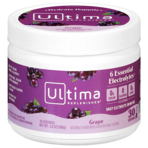 Ultima Replenisher Daily Grape Drink Mix