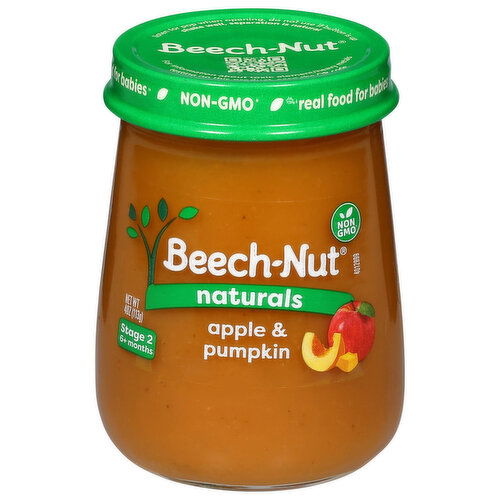Beech-Nut Naturals Stage 2 (6+ Months) Apple & Pumpkin