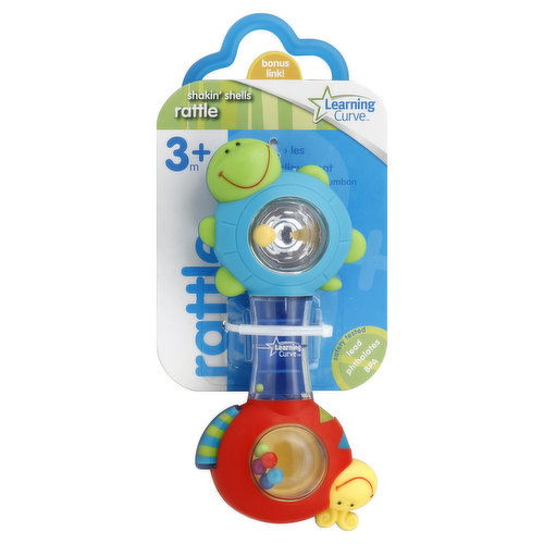 Learning Curve Rattle, Shakin' Shells, 3M+