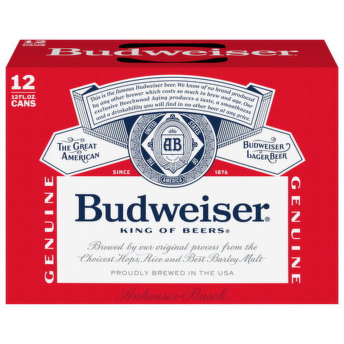 Budweiser Beer, Lager