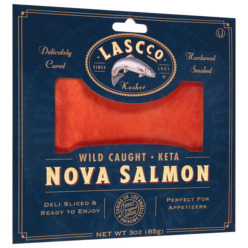 Lascco Salmon, Nova, Wild Caught, Keta