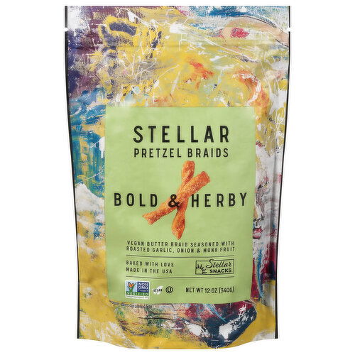 Stellar Bold & Herby Pretzel Braids