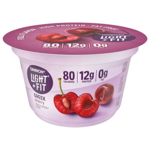 Light & Fit Yogurt, Greek, Nonfat, Cherry