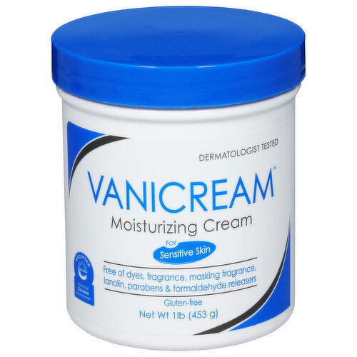 Vanicream Moisturizing Cream, for Sensitive Skin