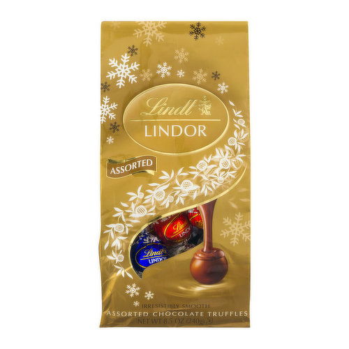 Lindt Lindor Assorted Chocolate Holiday Truffles