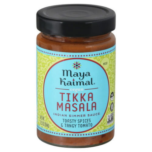 Maya Kaimal Indian Simmer Sauce, Vegan, Tikka Masala, Mild