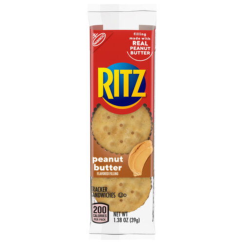 Ritz Cracker Sandwiches, Peanut Butter